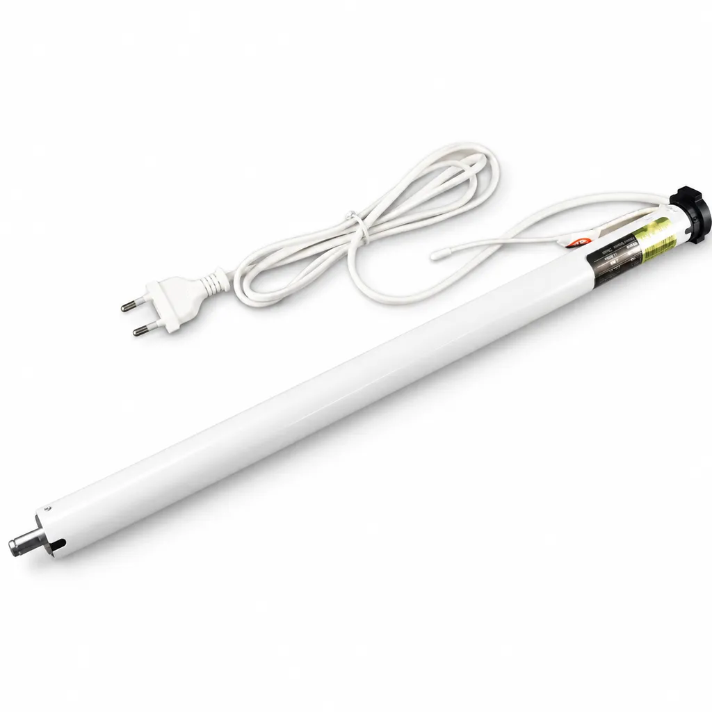 Электропривод от сети 220 в. d. 25 "German style" (для рулонных и римских штор) | Белый